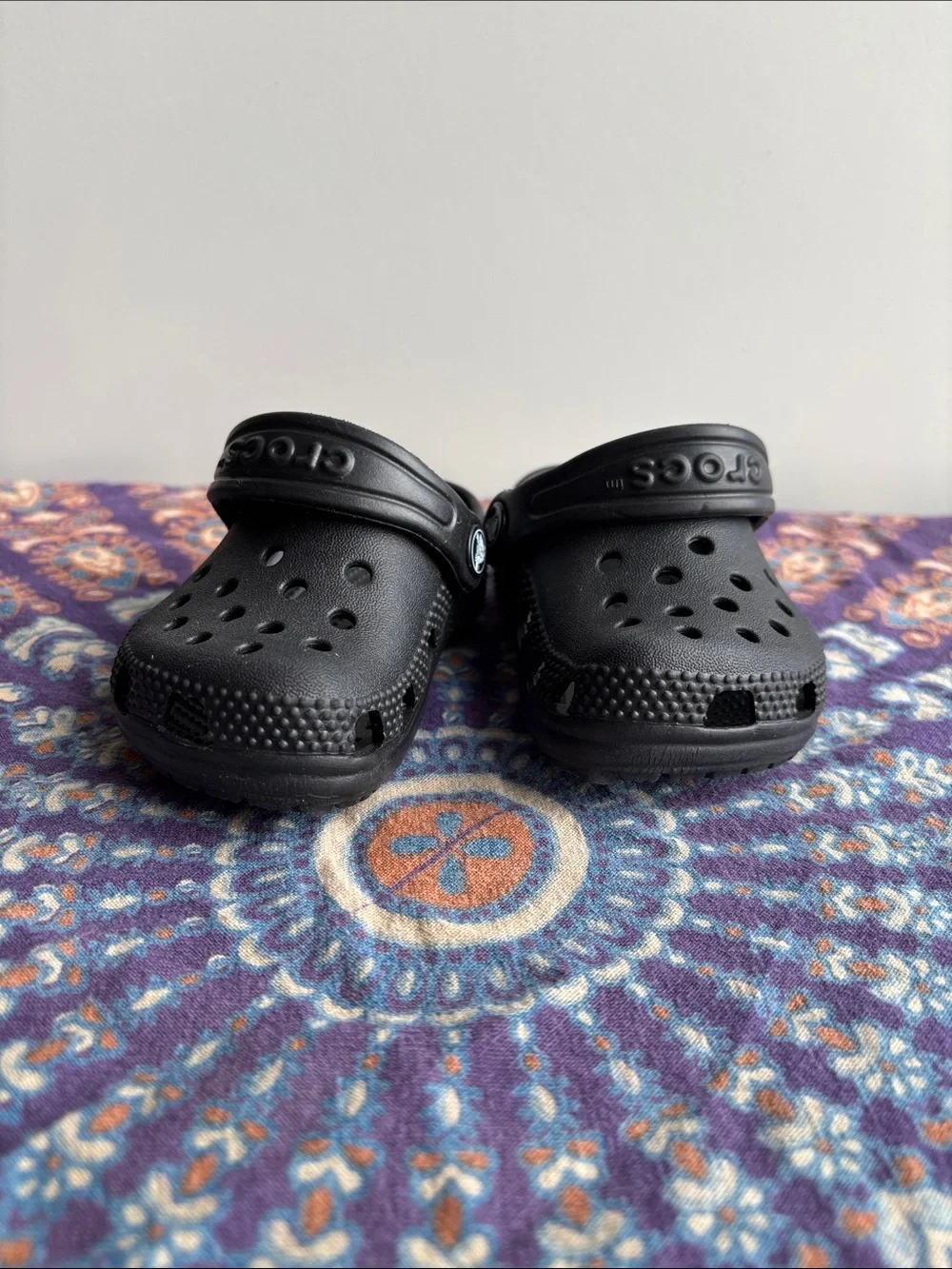 CROCS baby/toddler Classic Clog in Black